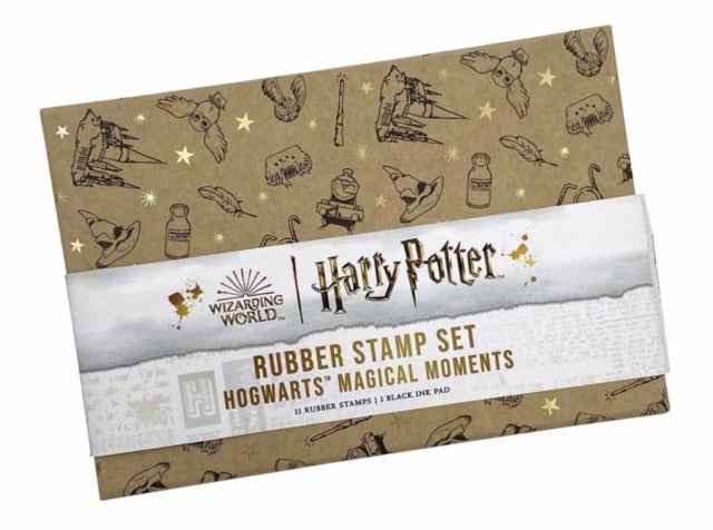 Harry Potter: Welcome to Hogwarts Rubber Stamp Set 